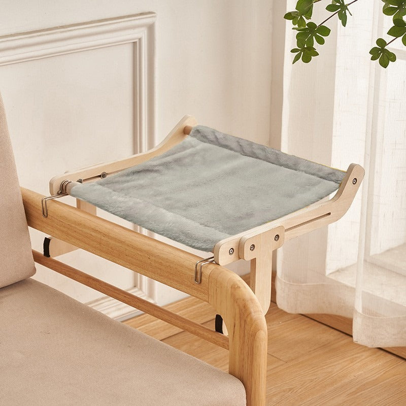 Adjustable Wooden Cat Hammock