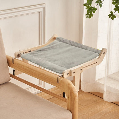 Adjustable Wooden Cat Hammock
