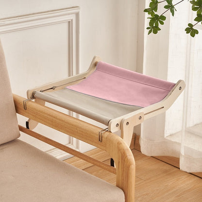 Adjustable Wooden Cat Hammock