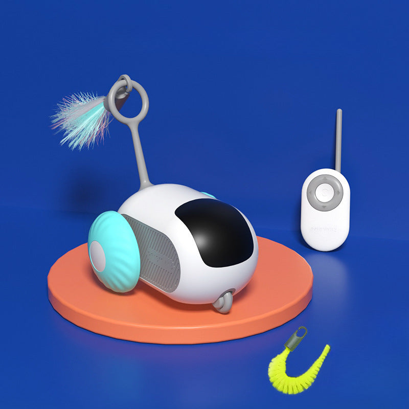 Smart Pet Racing Car - Interactive Remote Controlled Toy with Multi-Directional Movement