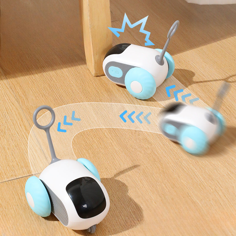 Smart Pet Racing Car - Interactive Remote Controlled Toy with Multi-Directional Movement