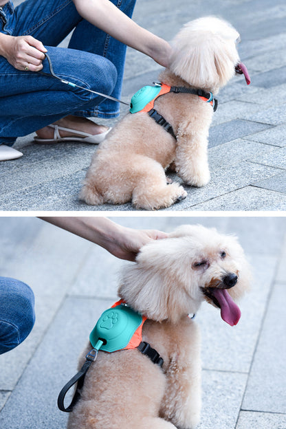 Smart Pet Harness with Integrated Retractable Leash