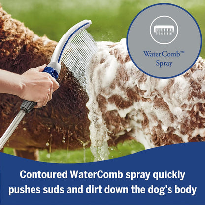 Waterpik Pet Wand Pro Dog Shower Attachment for Fast and Easy Dog Bathing
