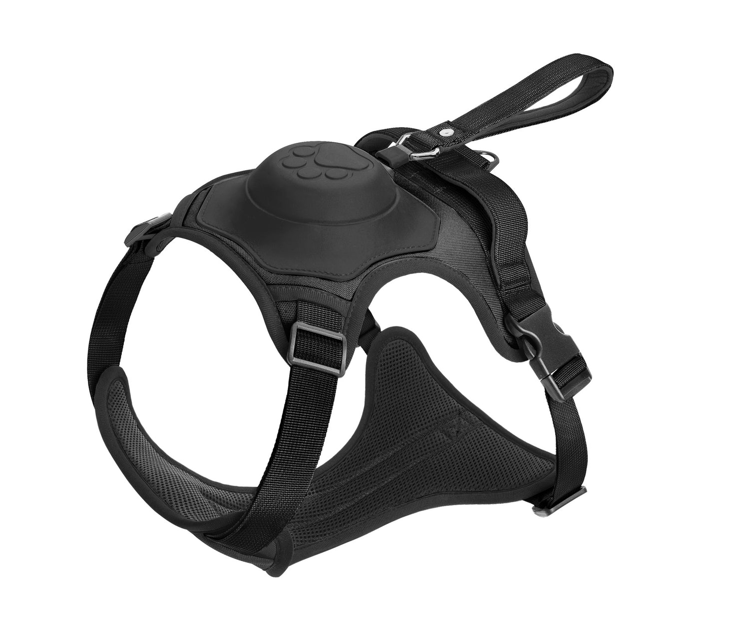 Smart Pet Harness with Integrated Retractable Leash