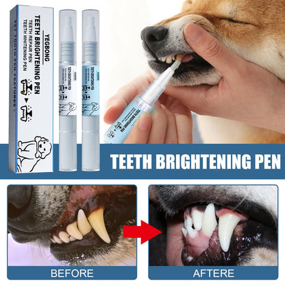 Advanced Teeth Brightening Pen for Pets - Effortless Stain Removal and Fresh Breath