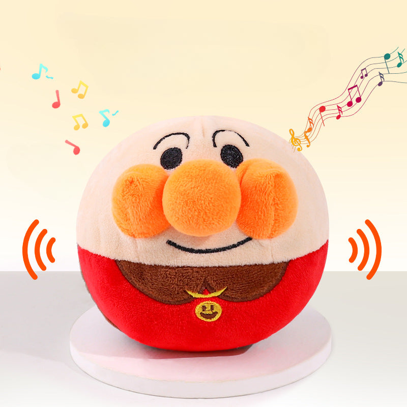 USB Rechargeable Interactive Plush Dog Toy - Smart Obstacle Avoidance and Sound Effects