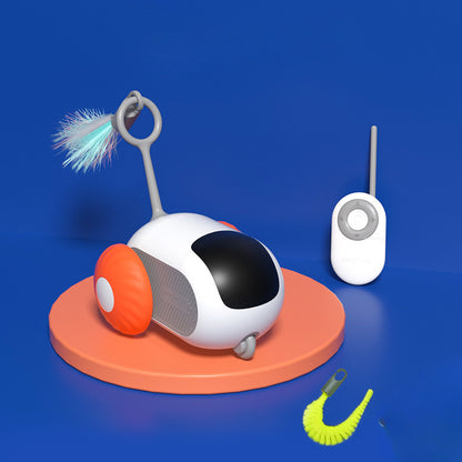 Smart Pet Racing Car - Interactive Remote Controlled Toy with Multi-Directional Movement
