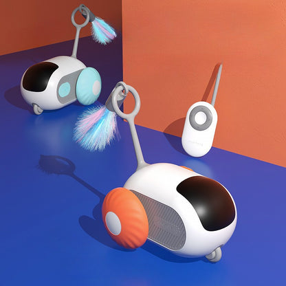 Smart Pet Racing Car - Interactive Remote Controlled Toy with Multi-Directional Movement