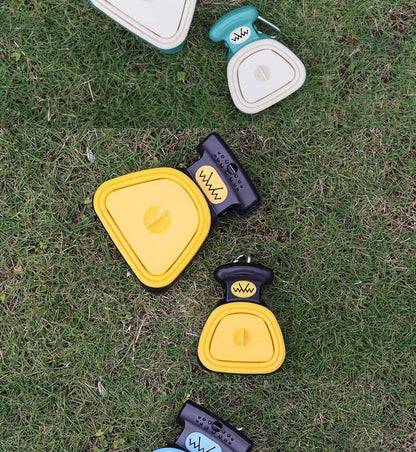Portable Pet Waste Scooper with Expandable Container with Built-in Bag Dispenser &amp; Convenient Clip-on Design