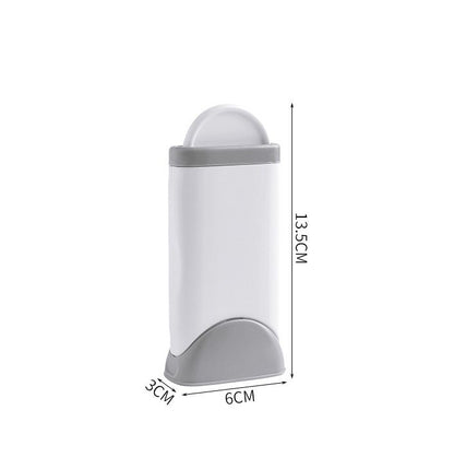 Self-Cleaning Pet Hair Remover Brush with Double-Sided Static Brush and Hygienic Storage Design
