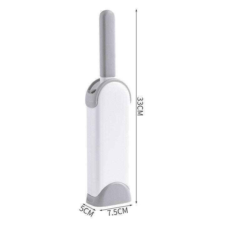 Self-Cleaning Pet Hair Remover Brush with Double-Sided Static Brush and Hygienic Storage Design