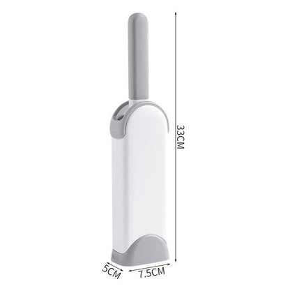Self-Cleaning Pet Hair Remover Brush with Double-Sided Static Brush and Hygienic Storage Design