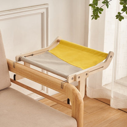 Adjustable Wooden Cat Hammock