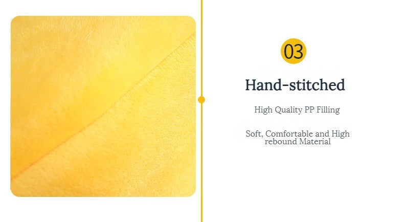 Cozy Banana Pet Bed - Ultra-Soft, High Rebound, and Easy to Clean