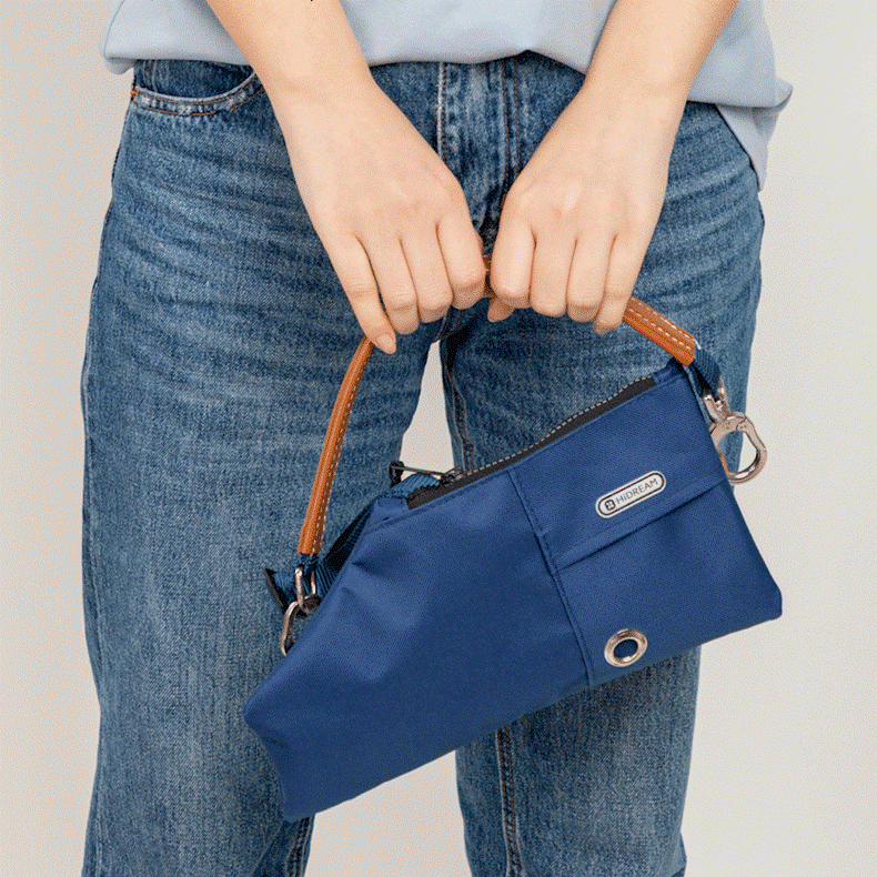 Outdoor Crossbody Dog Leash Bag