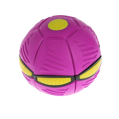 Interactive Dog Frisbee Ball - Transforms from Ball to Frisbee for Endless Play Fun