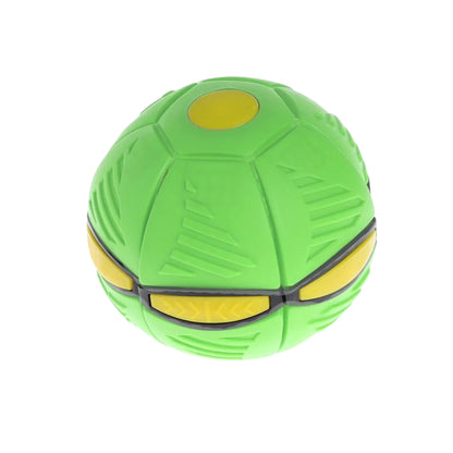Interactive Dog Frisbee Ball - Transforms from Ball to Frisbee for Endless Play Fun